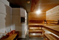 Sauna in the apartment "Gemini"